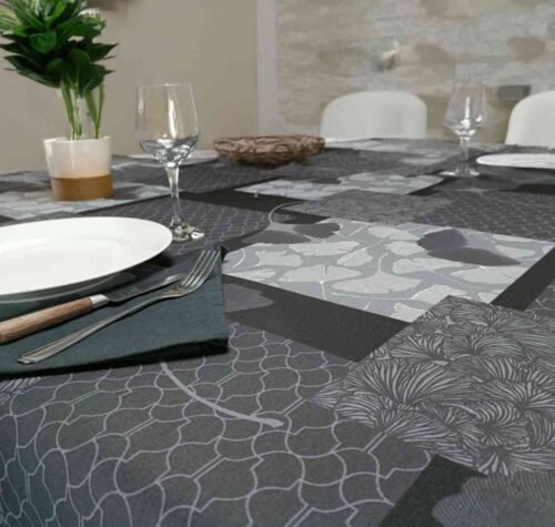 nappe coton enduit déperlante