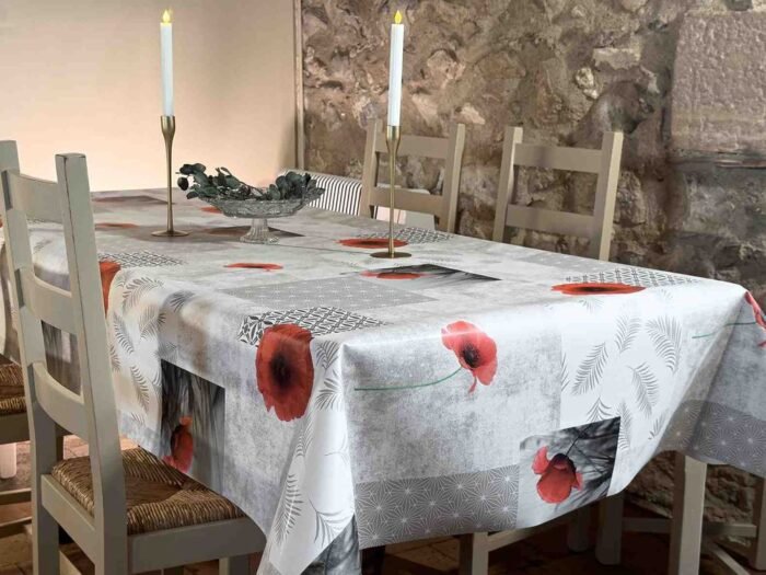 protège table Gomtex Pavots