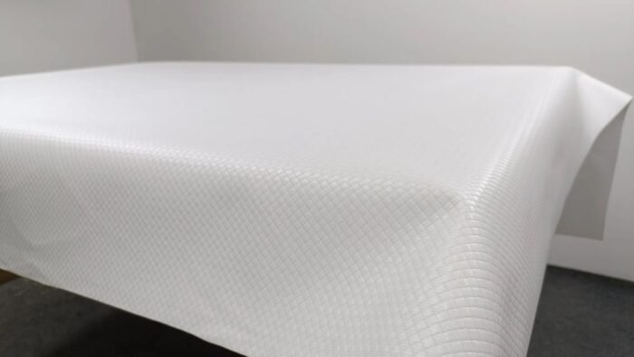 protège table anti gliss blanc