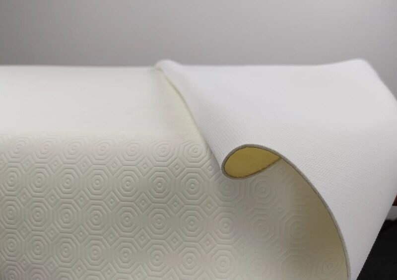 protège table standard blanc largeur 140cm