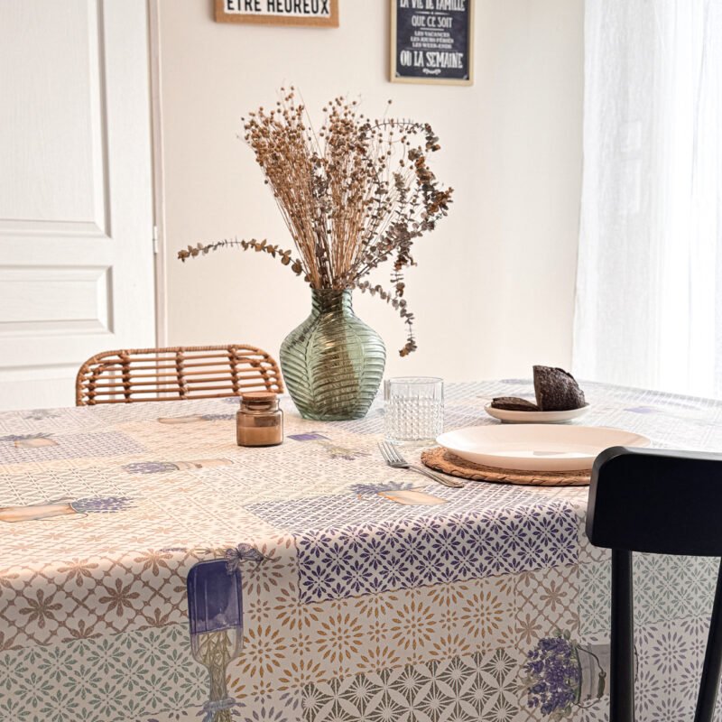 Toile cirée Déco modèle Lavandine