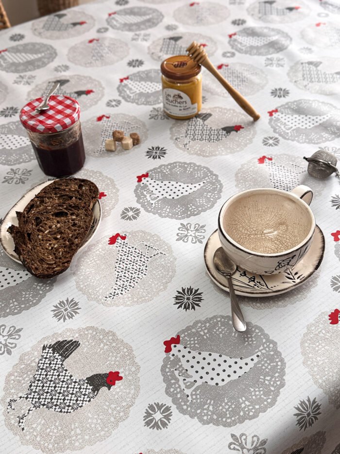 Toile cirée Déco modèle Poulette – Image 2