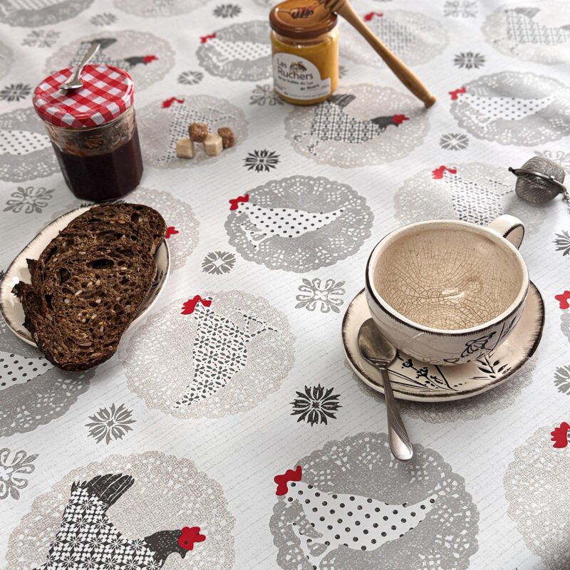 tablier toile cirée enfant Poulette