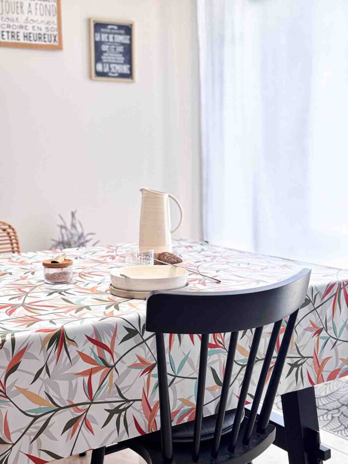 Toile cirée déco Feuillage multicolore