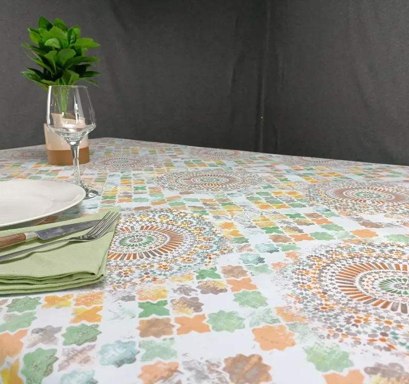 Toile cirée déco Arabesque