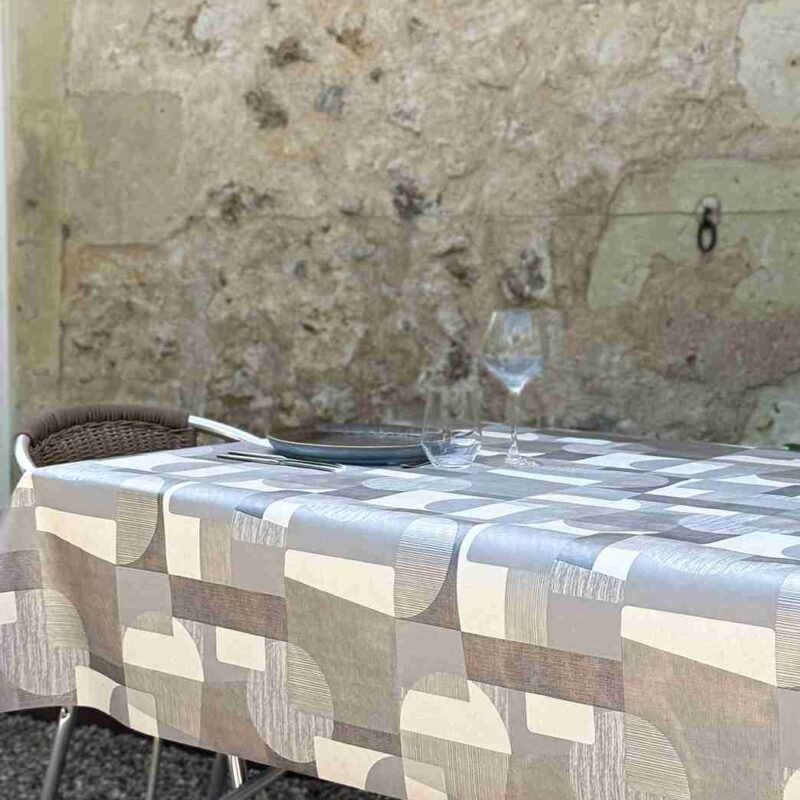 Coton molletonnée Nuance gris