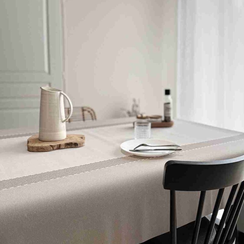 protège table Gomtex Cotonnade Beige