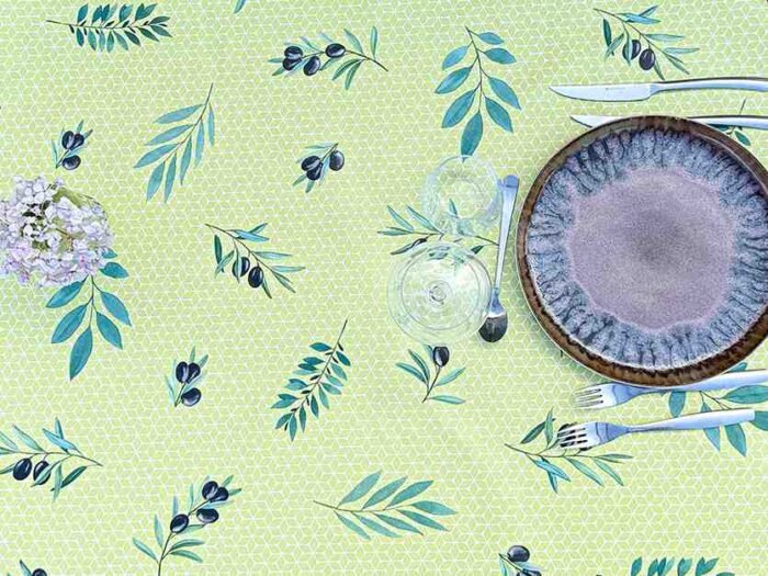 Toile cirée Ampus vert – Image 3