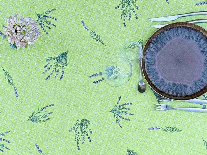 Toile cirée Saint paul tilleul – Image 3