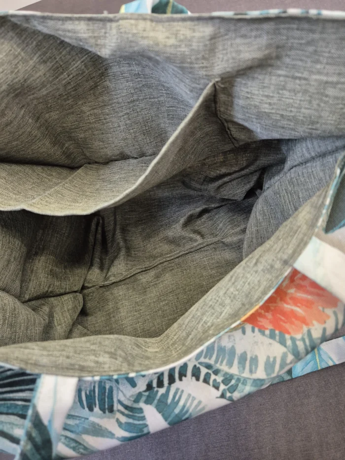 Tote bag coton enduit bora bora – Image 3