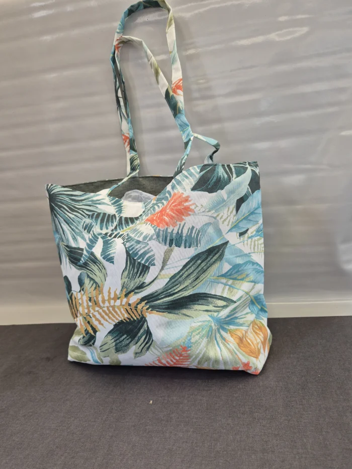 Tote bag coton enduit bora bora