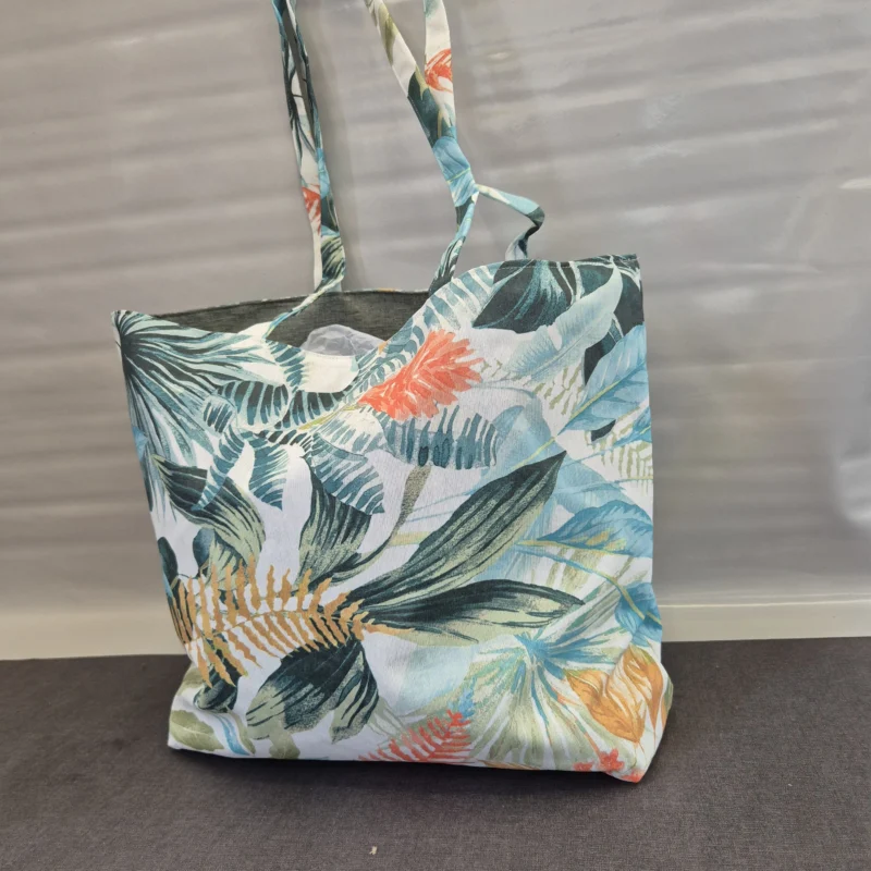 Tote bag coton enduit bora bora