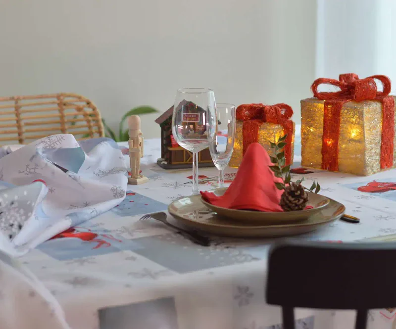 Nappe polyester Flocon