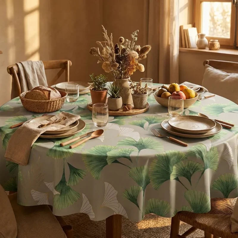 protège table Gomgom Lupin vert