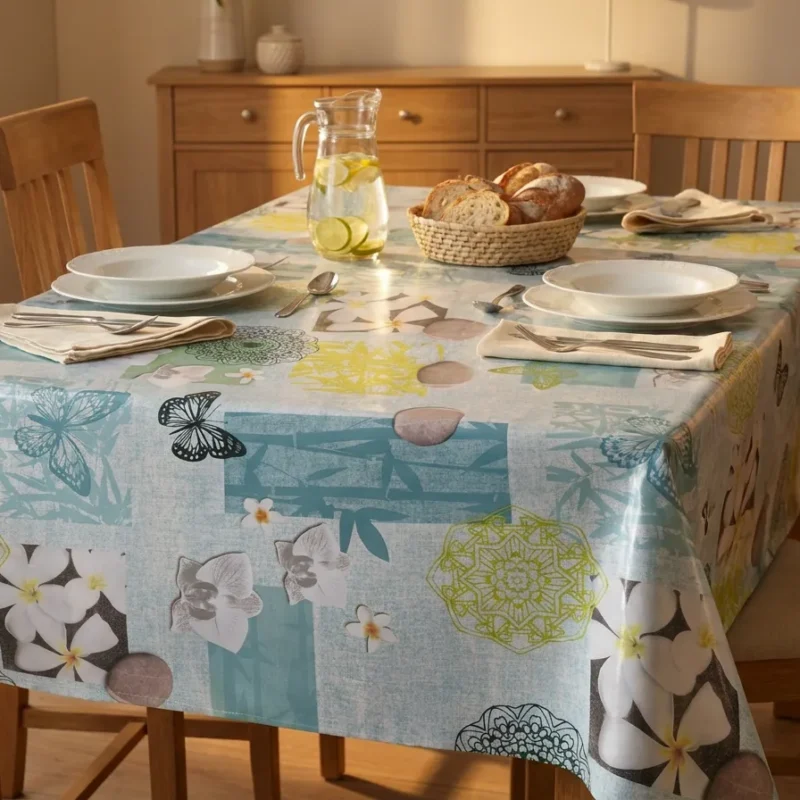 Toile cirée Déco modèle Orchi