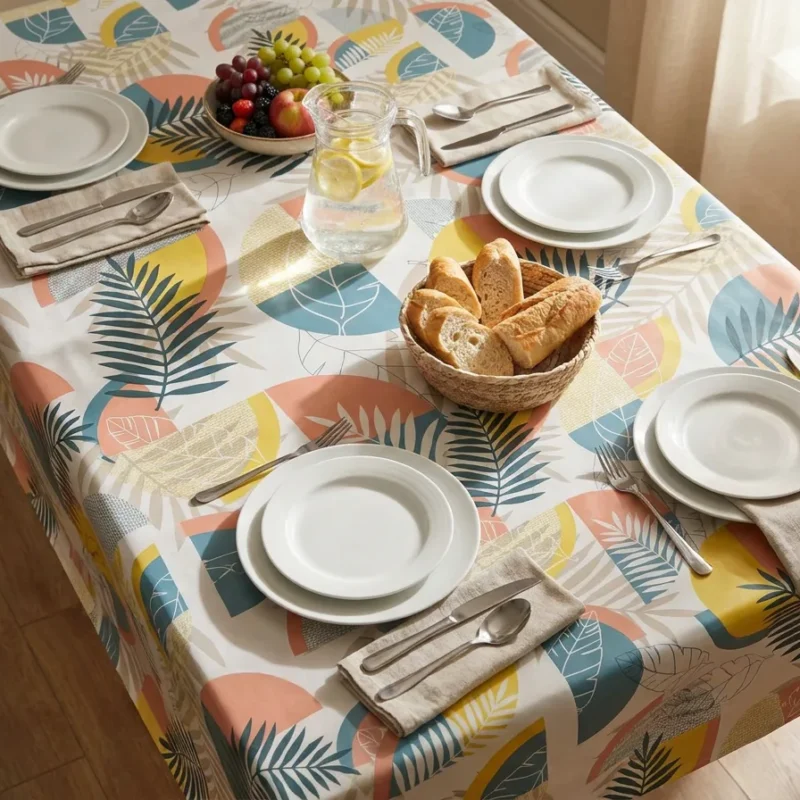 Toile cirée Déco modèle Printanière