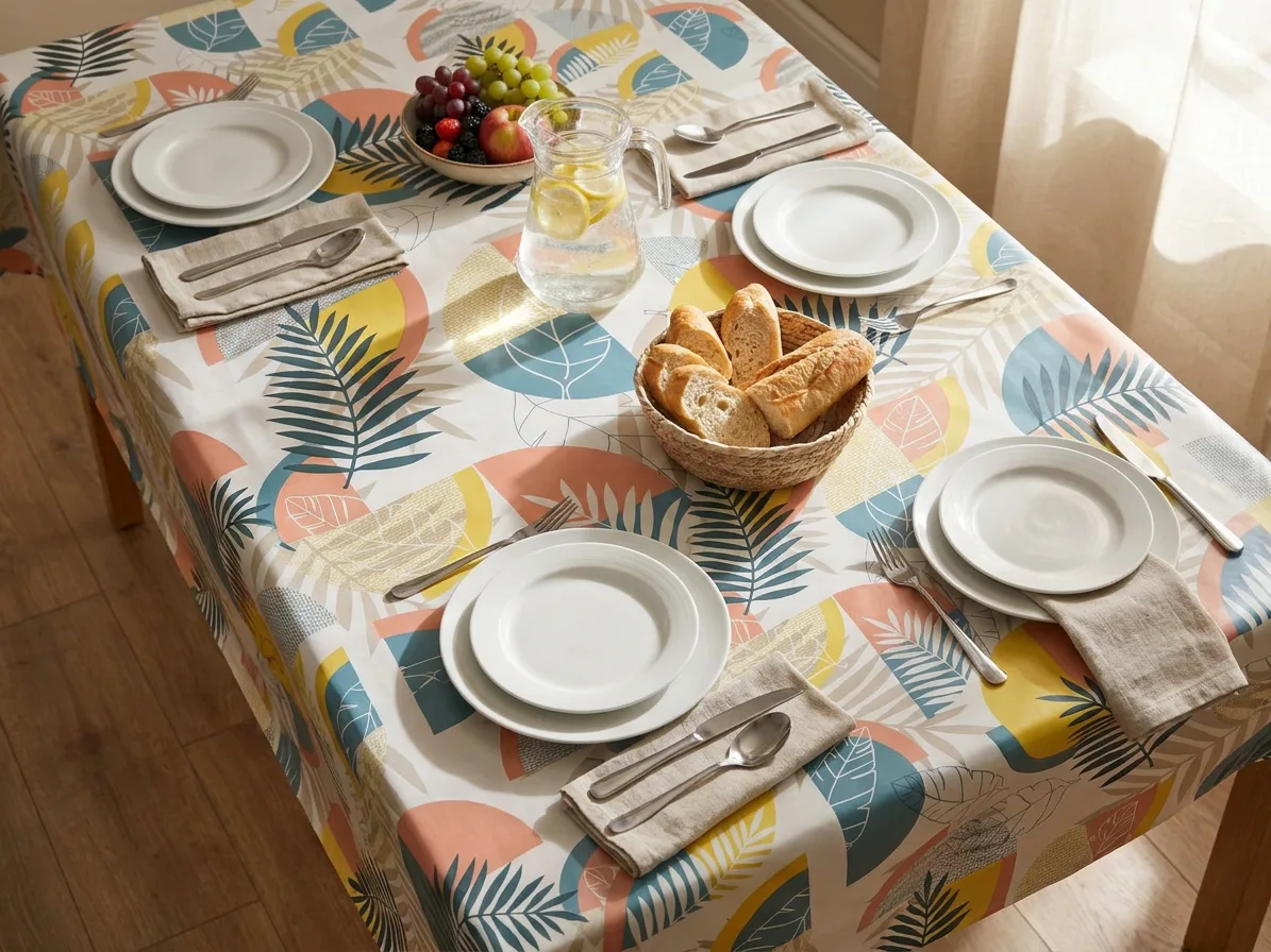 Toile cirée Déco modèle Printanière