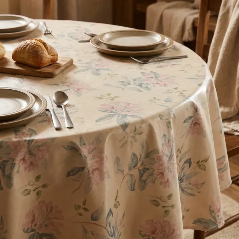 Toile cirée Ronde Paula