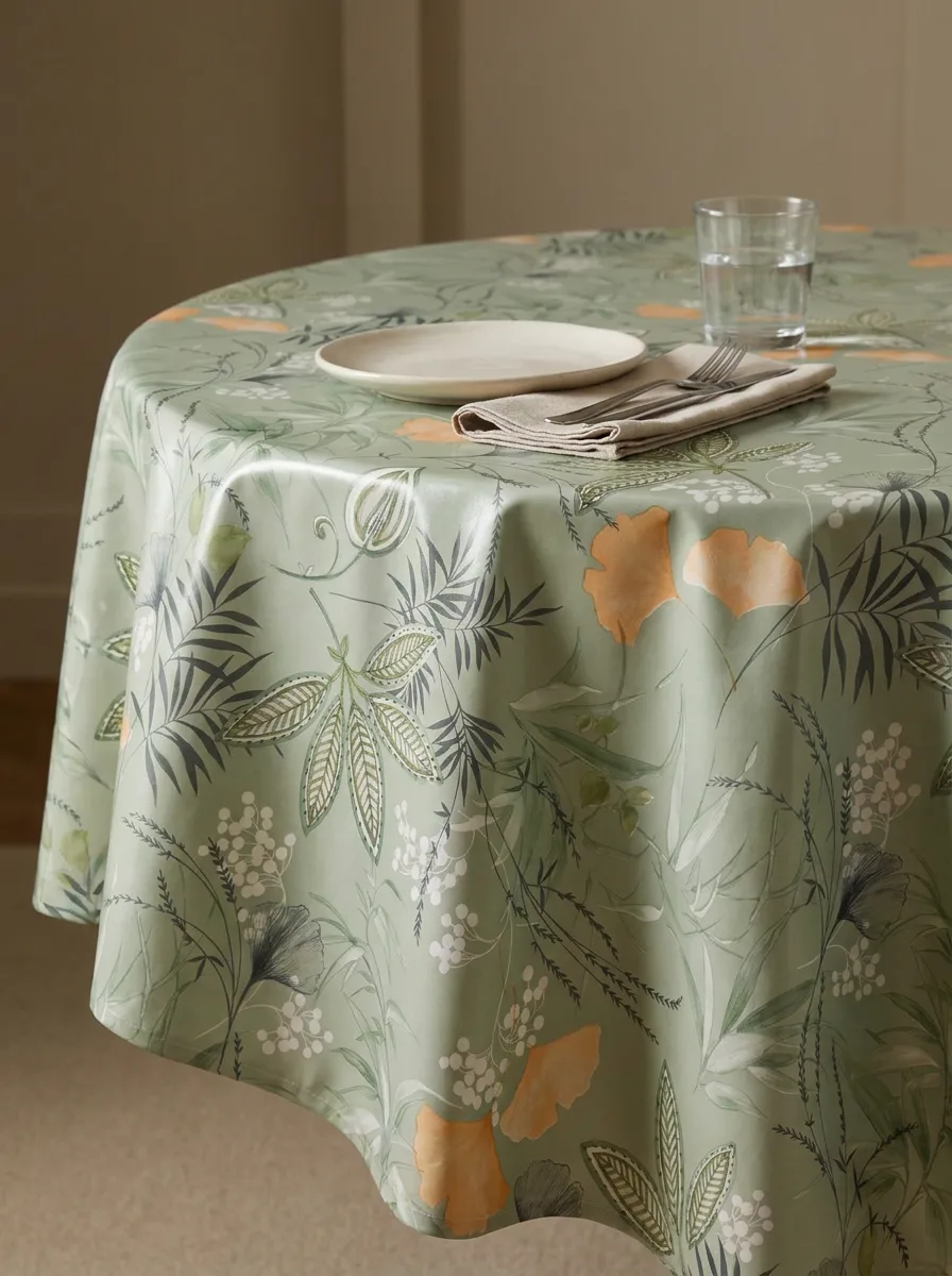 Toile cirée Ronde Pimpaul