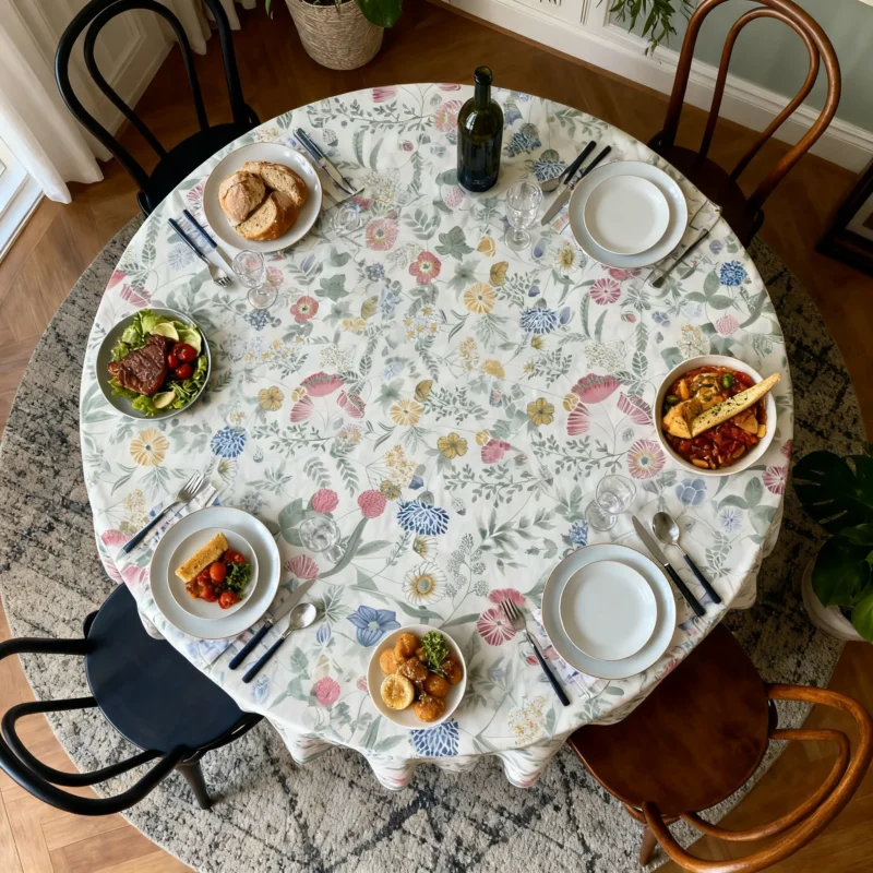 Toile cirée Ronde Petale